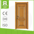 Top quality single leaf solid wood interior door with latest design from china